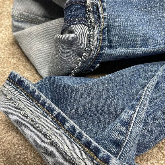 AG Adriano Goldschmied Mens the graduate tailored leg jeans sz 32x28 blue jeans - Picture 11 of 12